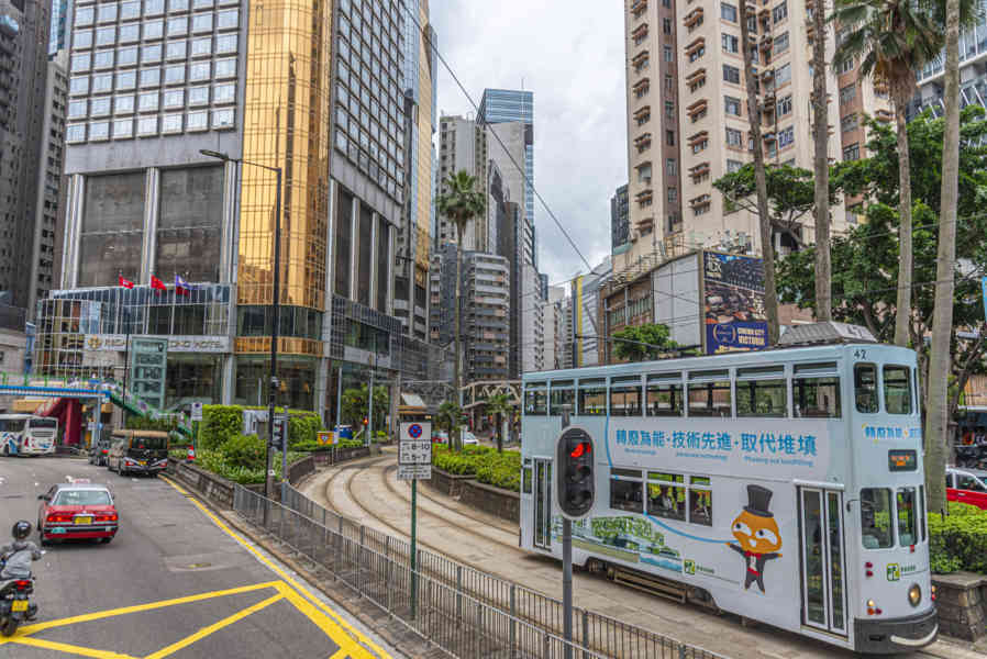 China - Hong Kong 158 - tranvia